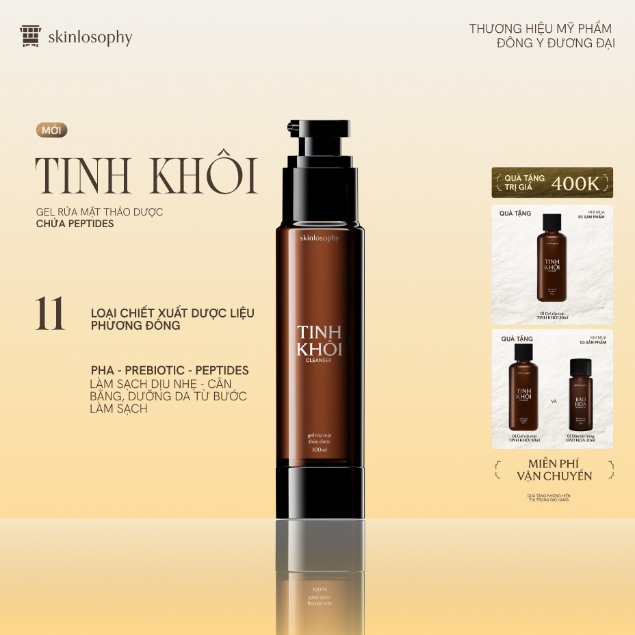 Gel Rửa Mặt Tinh Khôi Skinlosophy Chiết Xuất Thảo Dược Cho Mọi Loại Da - 100ml | Shopee Việt Nam