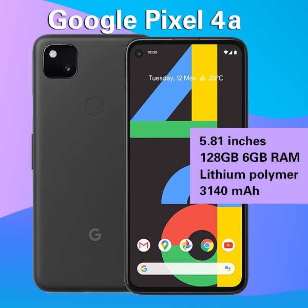 Google Pixel 4a (4G) Smartphone Octa Core 6+128GB RAM Snapdragon 730G Second-hand Full Set | Shopee Malaysia