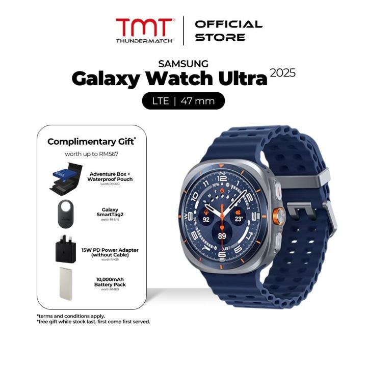 SAMSUNG Galaxy Watch Ultra (2025) Smartwatch (LTE, 47mm) | Lazada Malaysia