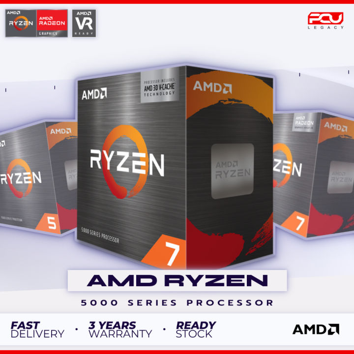 # PCU LEGACY # AMD RYZEN 5 5500 5600 5600X 5600GT / AMD RYZEN 7 5700X 5700G 5700X3D PROCESSOR