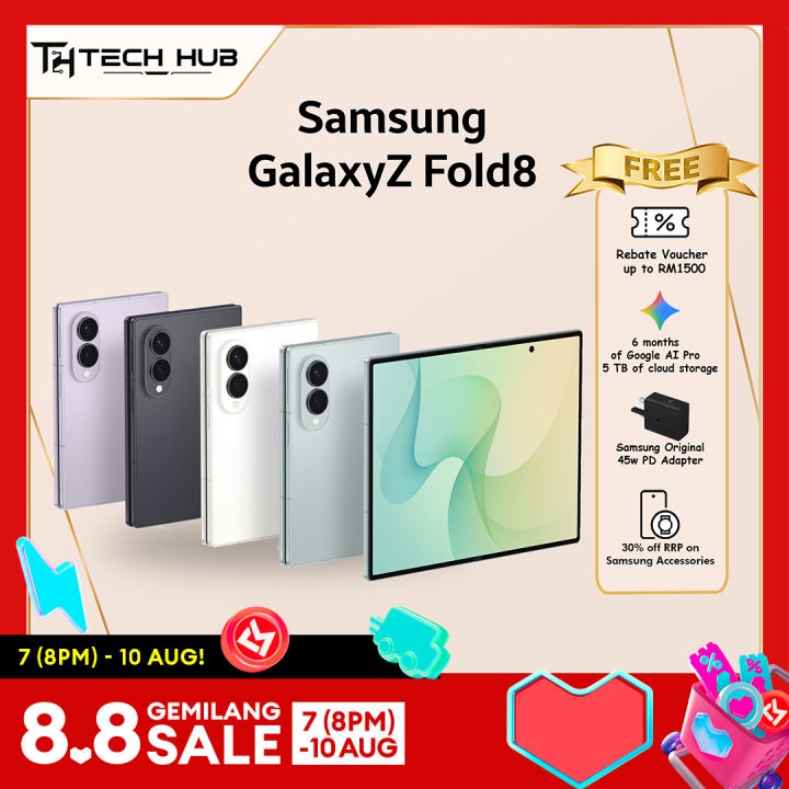 [Pre-order] Samsung Galaxy Z Fold8 (12+256GB/512GB)(16GB+1TB)