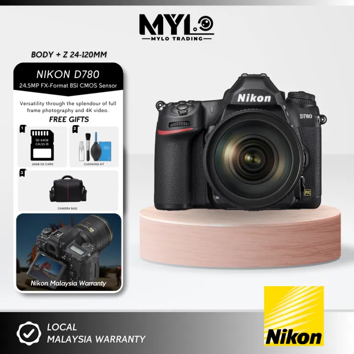 Nikon D780 DSLR Camera with ( 24-120mm Lens ) | Lazada Malaysia