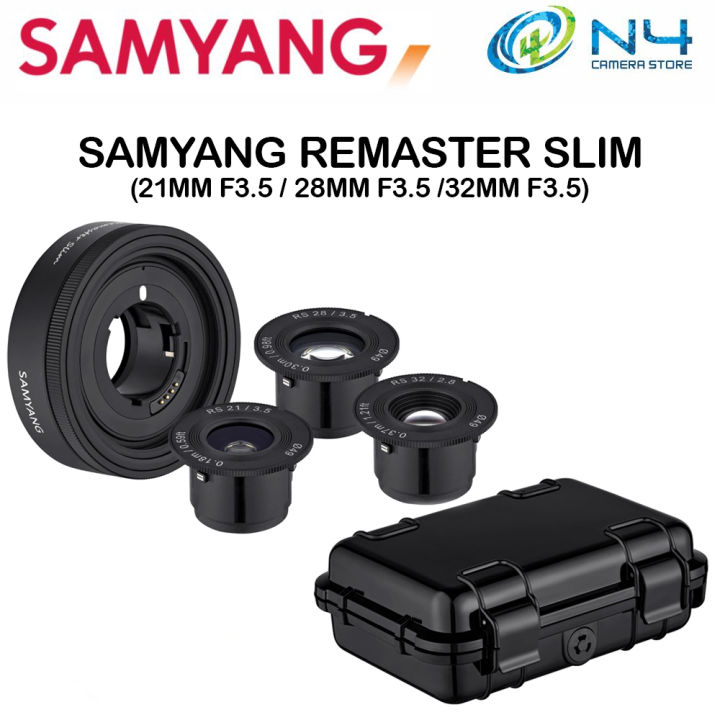 Samyang Remaster Slim 3 Lens System •21mm •28mm •32mm (Sony FE) | Lazada Malaysia