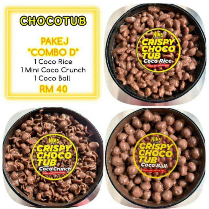 (do not buy, closed) Nims Crunch Chocotub | Shopee Malaysia