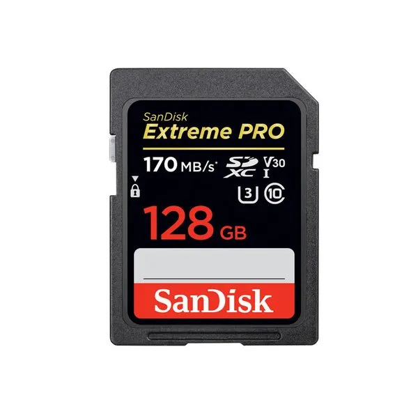 Sandisk | Genuine Sandisk Extreme Pro Sdxc 128Gb Uhs-I Card 170Mb/S