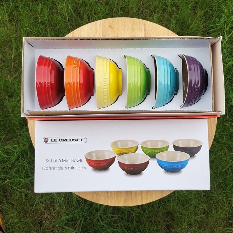 Le Creuset 6 Mini Bowls(From Kl ) | Shopee Malaysia