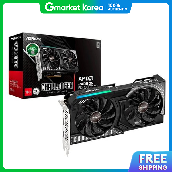 Asrock Radeon Rx 9060 Xt Challenger Oc D6 16Gb Daewon Cts