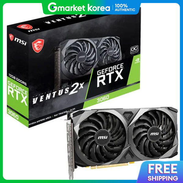 Msi Geforce Rtx 3060 Ventus 2X Oc D6 12Gb_Hc