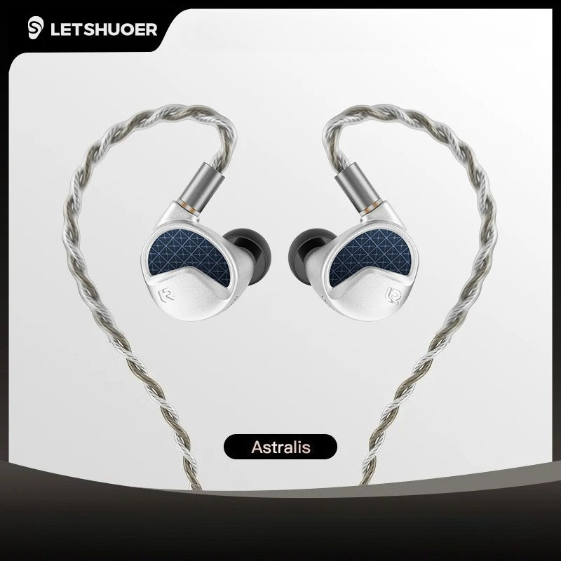LETSHUOER Astralis HiFi In-Ear Earphones 15.5mm 5th-Generation proprietary Ring-Type planar diaphragm driver | Shopee Malaysia