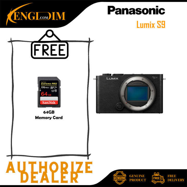Panasonic Lumix S9 Mirrorless Camera | Lazada Malaysia