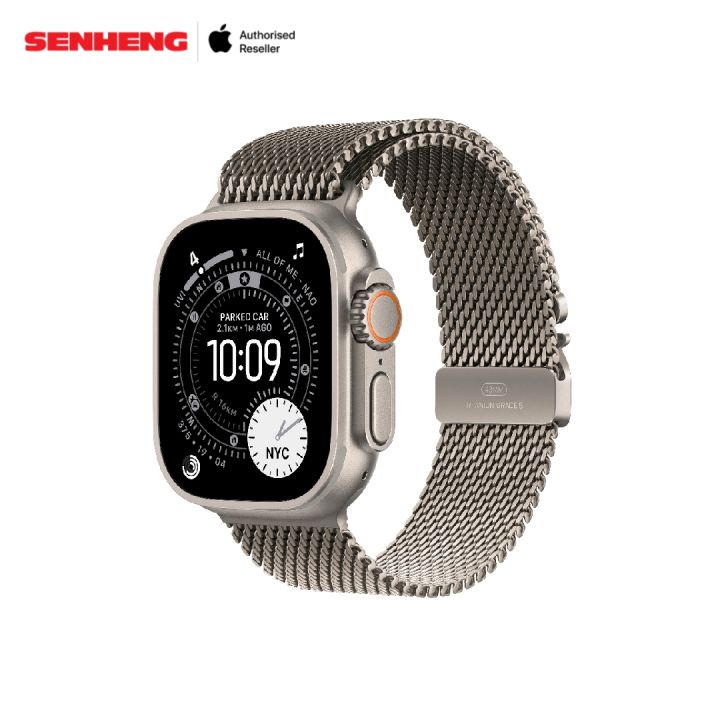 Apple Watch Ultra 3 GPS + Cellular with Titanium Case and Milanese Loop 49mm | Lazada Malaysia