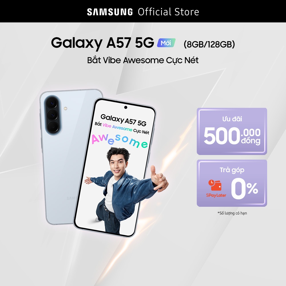 Điện Thoại Samsung Galaxy A57 128GB | Shopee Việt Nam