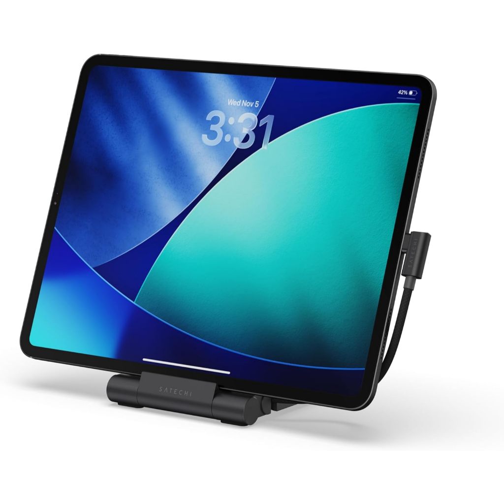[THƯƠNG HIỆU MỸ] Satechi USB-C Stand Hub Gập Gọn 4K 60Hz, Sạc 100W PD – Giá Đỡ Kèm Hub Cho MacBook, iPad, Tablet | Shopee Việt Nam