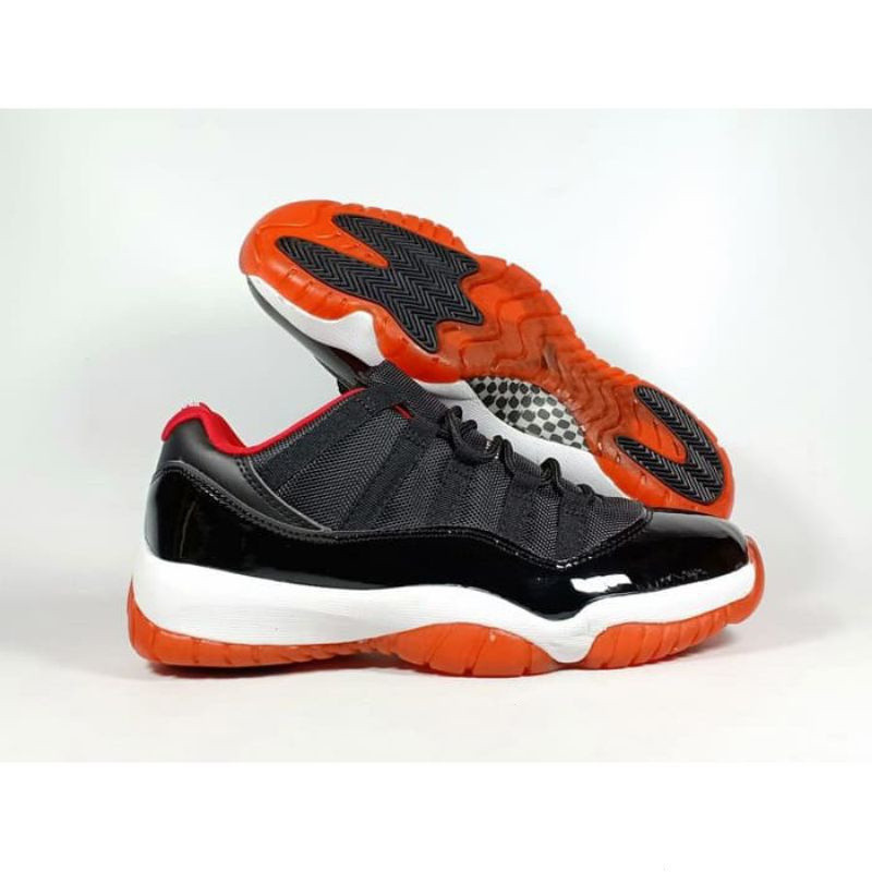 Air jordan 11 low bred Basketball Shoes | Shopee Malaysia