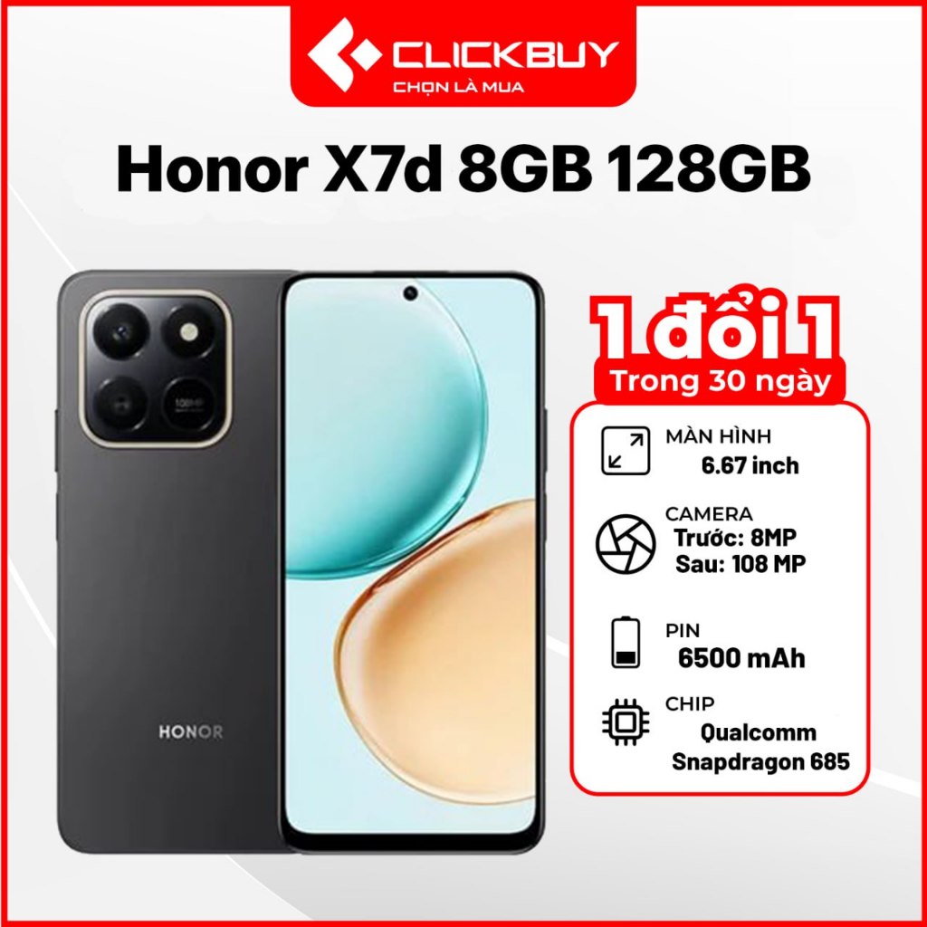 Điện Thoại Honor X7D 8GB 128GB Chính Hãng | Shopee Việt Nam