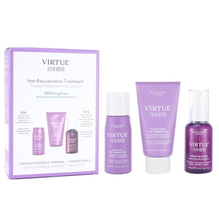 VIRTUE - Flourish Hair Rejuvenation Treatment Set 3pcs | Lazada Malaysia