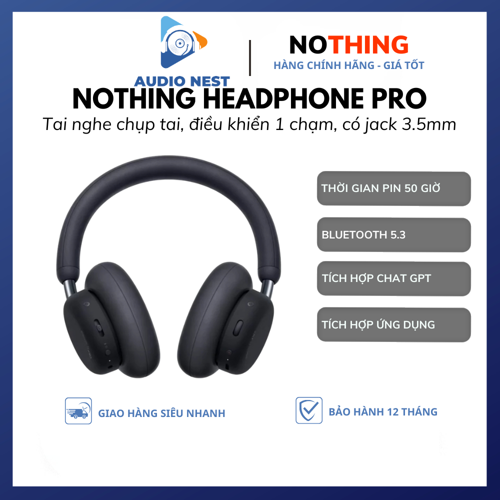 Tai Nghe Blutooth Nothing CMF Headphone Pro - Bảo Hành 12 Tháng | Shopee Việt Nam