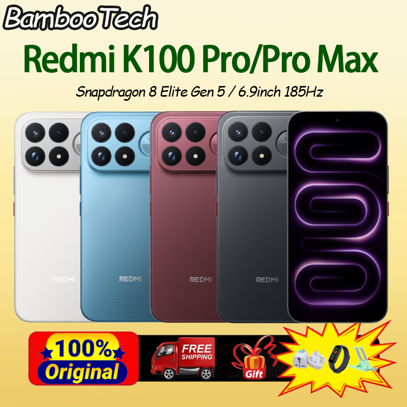 REDMI K100 Pro Max REDMI K100 Pro Snapdragon 8 Elite Gen 5 | 6.9/6.59inch 185Hz AMOLED 9070mAh 100W Fast Charging | Shopee Malaysia