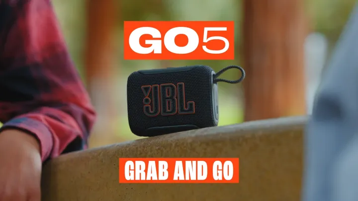 JBL GO 5 | Deep Bass | Up to 10 hours Playtime | Dust Water Drop-proof | Auracast | Ambient Lighting