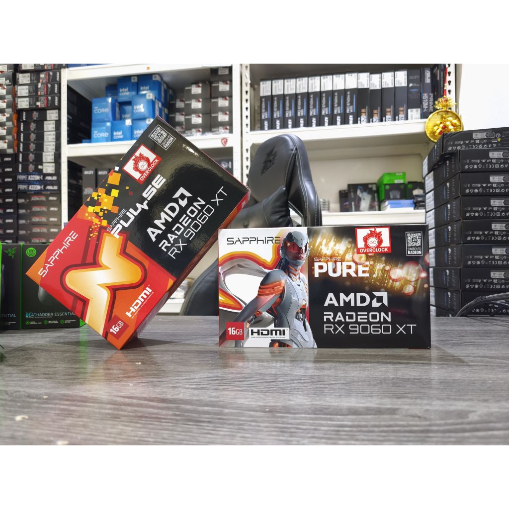 RX 9060 XT SAPPHIRE NITRO+ AMD RADEON GAMING OC 16GB GRAPHIC CARD GPU RX9060XT RX 9060XT RX9060 9060 PULSE PURE WHITE | Shopee Malaysia