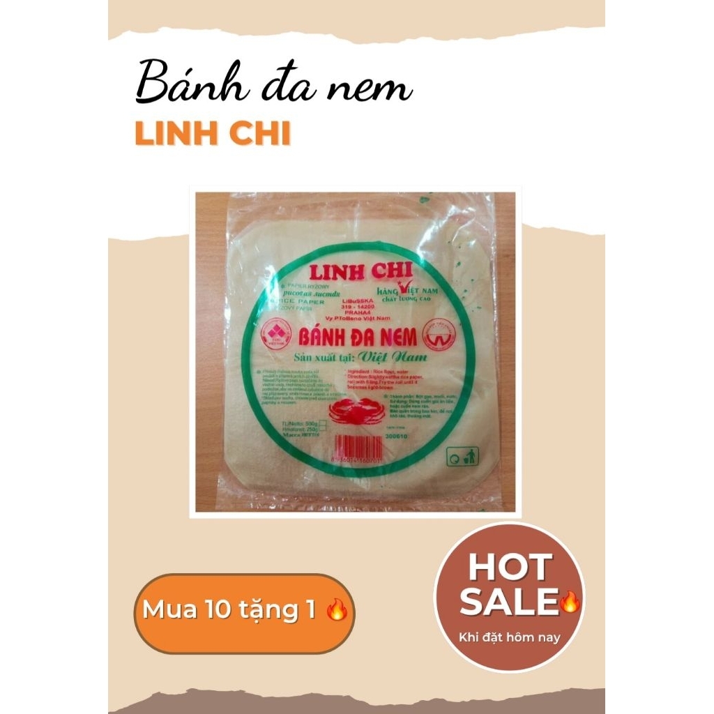 Bánh đa nem Linh Chi | Shopee Việt Nam