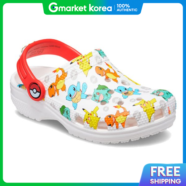 Crocs | Crocs Kids Classic Pokémon Clog 207739-94S Children's Sandals Slippers | Lazada Malaysia