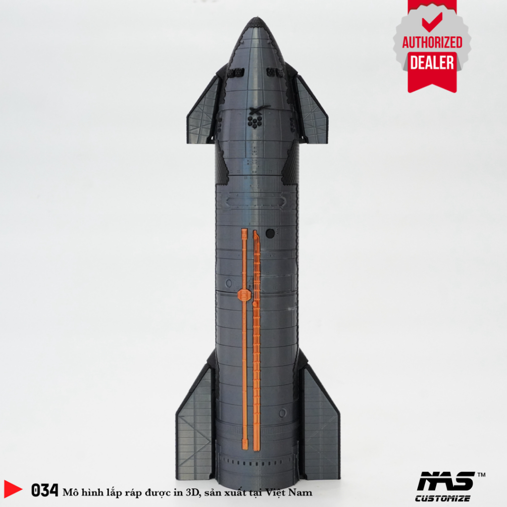 [NAS] Mô hình lắp ráp tàu vũ trụ Starship S28 , tàu vũ trụ SpaceX Starship tỉ lệ 1:144 | Shopee Việt Nam