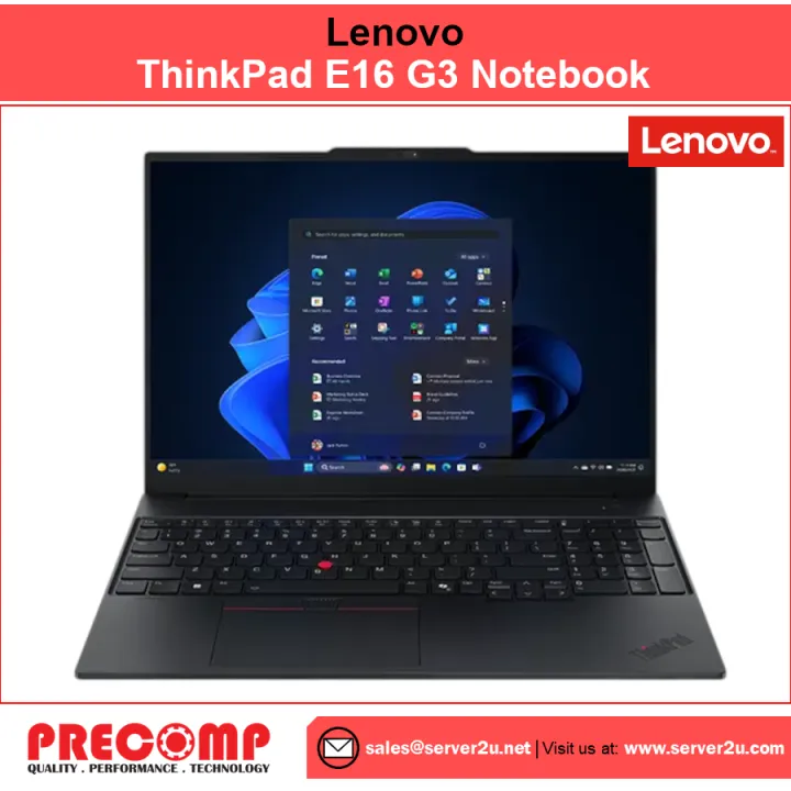 Lenovo Thinkpad E16 Gen 3 Notebook (Ultra5-225U.16GB.512GB) (21SR0006MA) | Lazada Malaysia