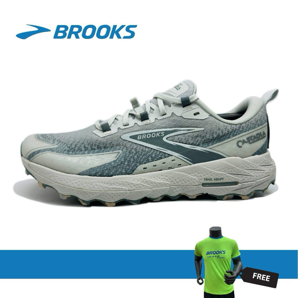 Brooks CASCADIA 18 men trail/hiking shoe 110426 1D | Shopee Malaysia