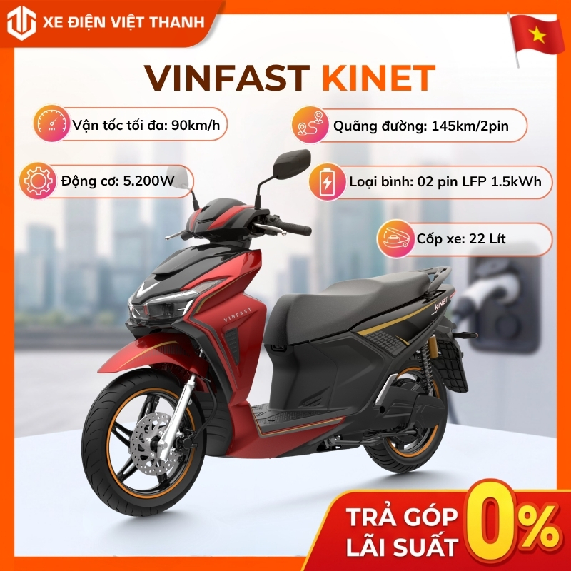[Nhận tại HN] Xe Máy Điện Vinfast Kinet Thuê Pin | Shopee Việt Nam