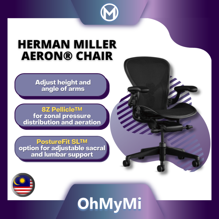 [Pre-Order] Herman Miller Aeron Chair | Lazada Malaysia