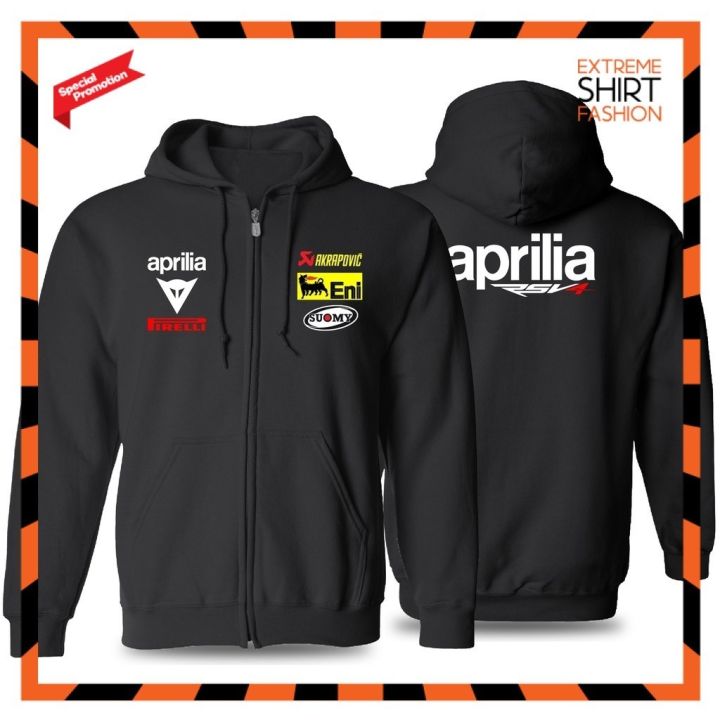 🌭 2026 Full Zip Sweatshirt Hoodie RSV4 Aprilia MotoGP Racing Team Motorbike Motorcycle Superbike Bike Motorsport | Lazada Malaysia