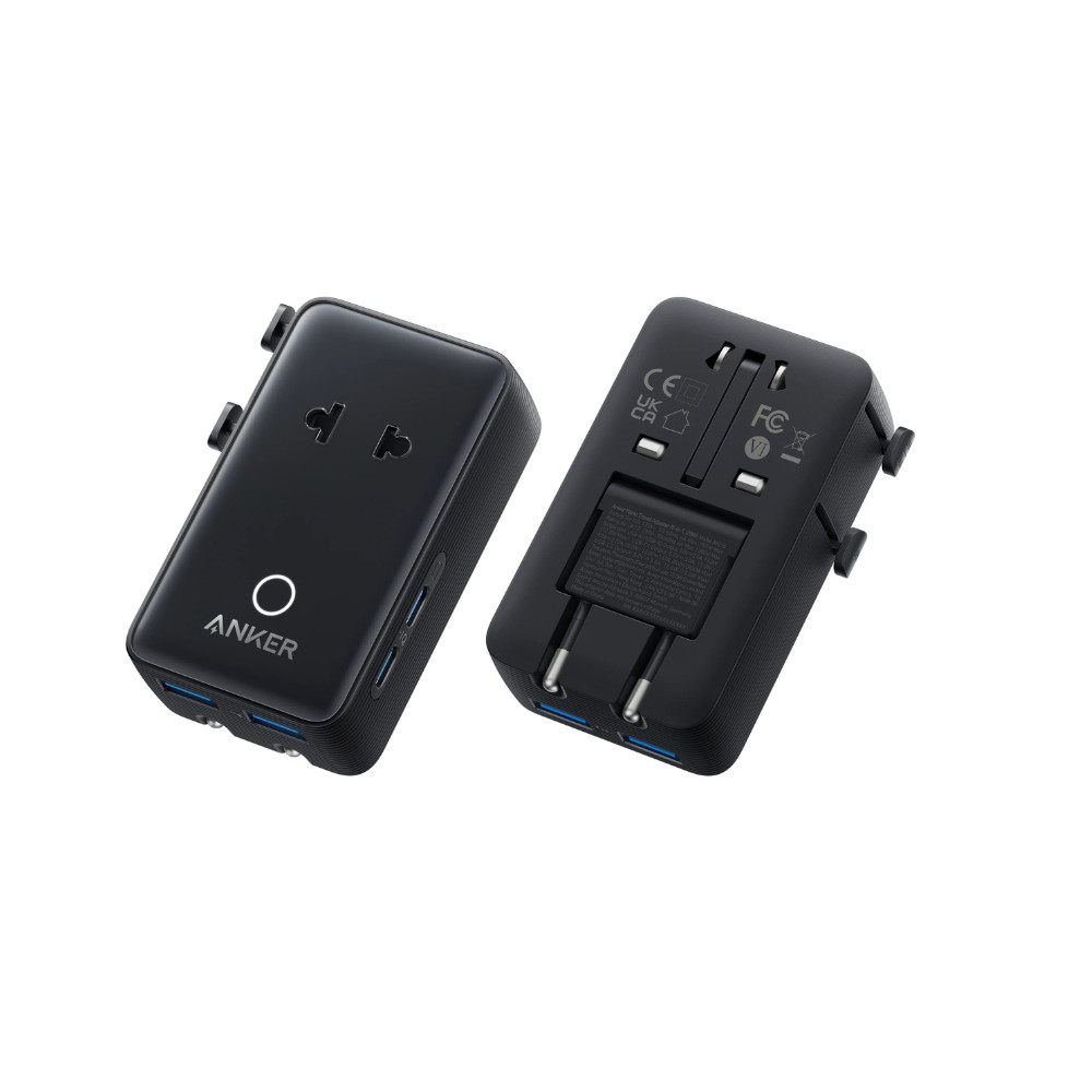 Anker Nano Travel Adapter 5in1 | Shopee Malaysia