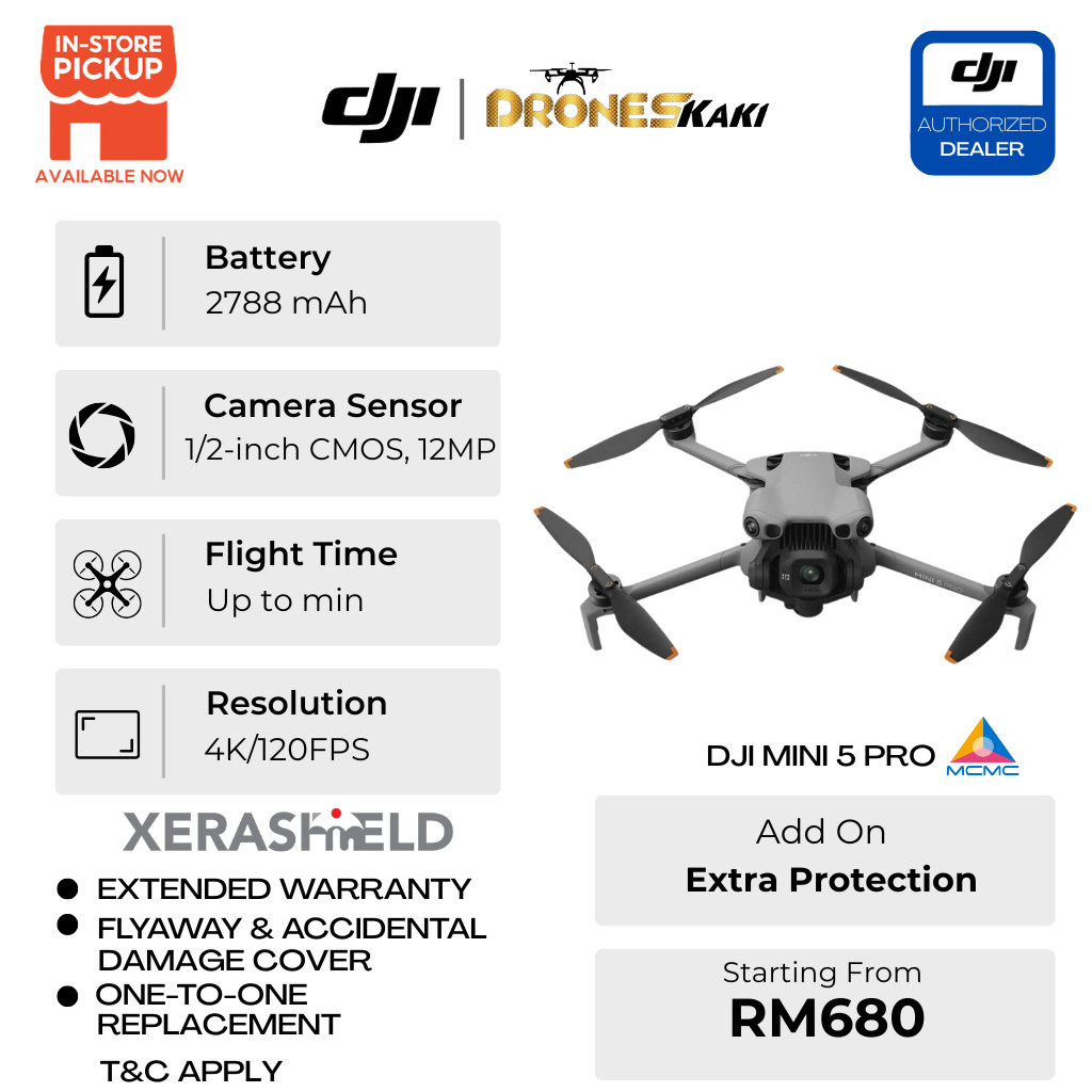 DJI Mini 5 Pro - Pro In Mini | Shopee Malaysia
