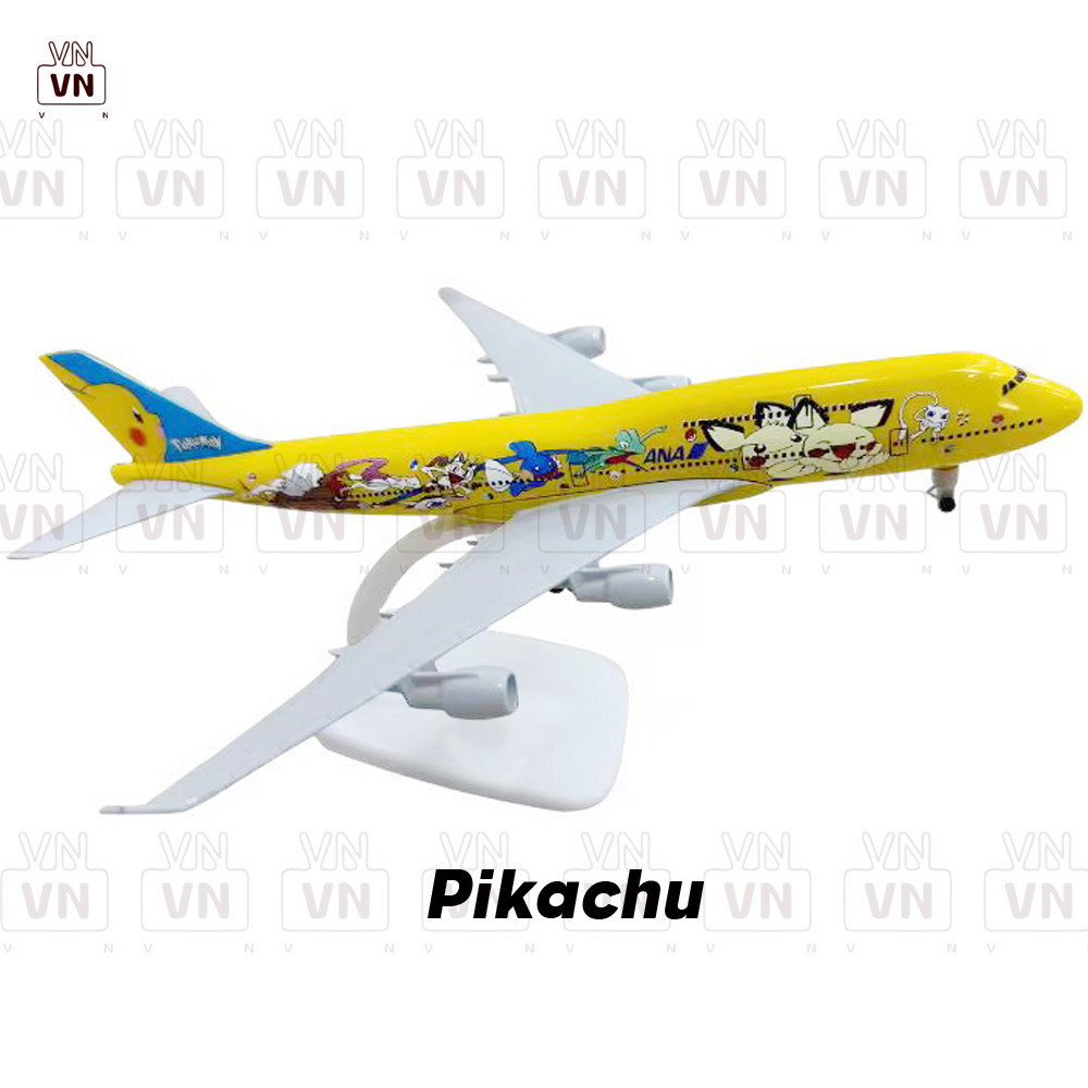 Boeing 787 Dreamliner Mô Hình - Phiên Bản Pikachu Vietjet, Vietnam, Bamboo - 16cm/20cm | Shopee Việt Nam