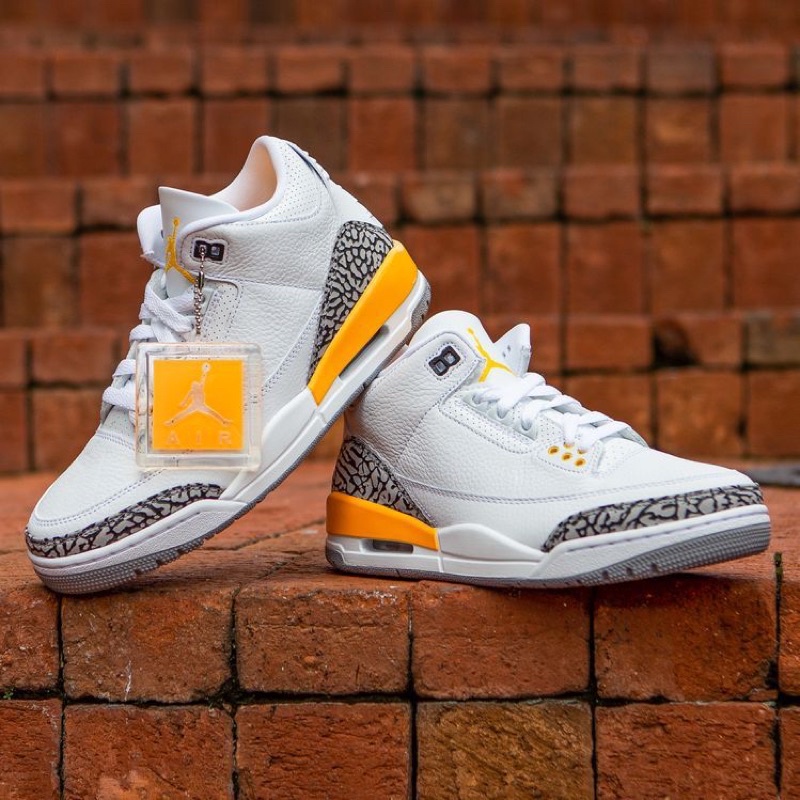 Air JORDAN 3 "LaserOrange"• | Shopee Malaysia