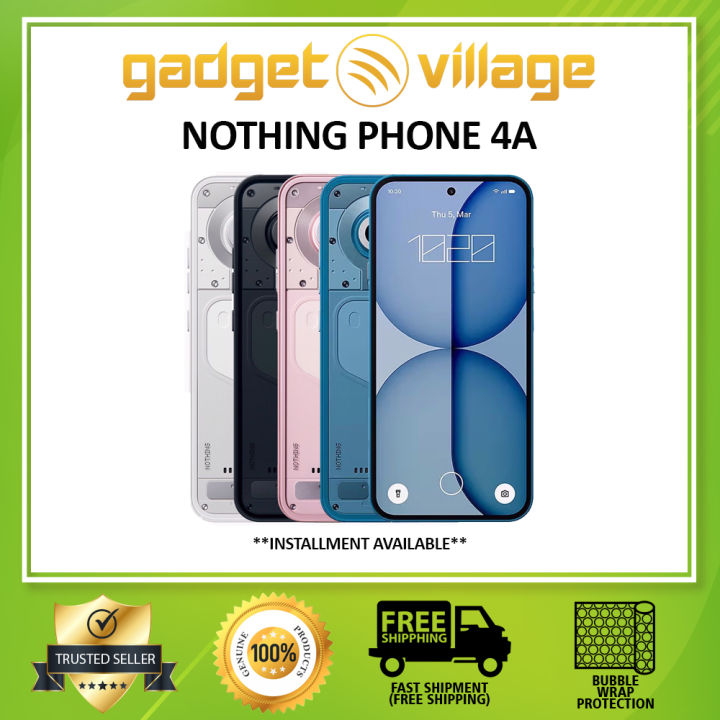 Nothing Phone 4a 256gb/12gb 5G Smartphones - Official 1 Year Nothing Malaysia Warranty
