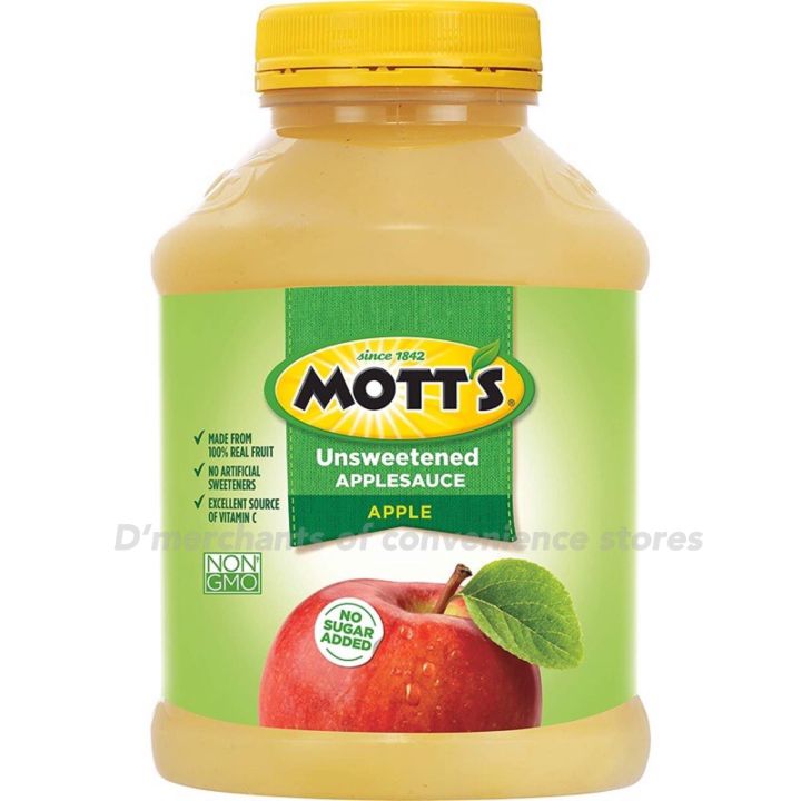 Mott's No Sugar Added Applesauce,23 Oz | 652g | Lazada Malaysia