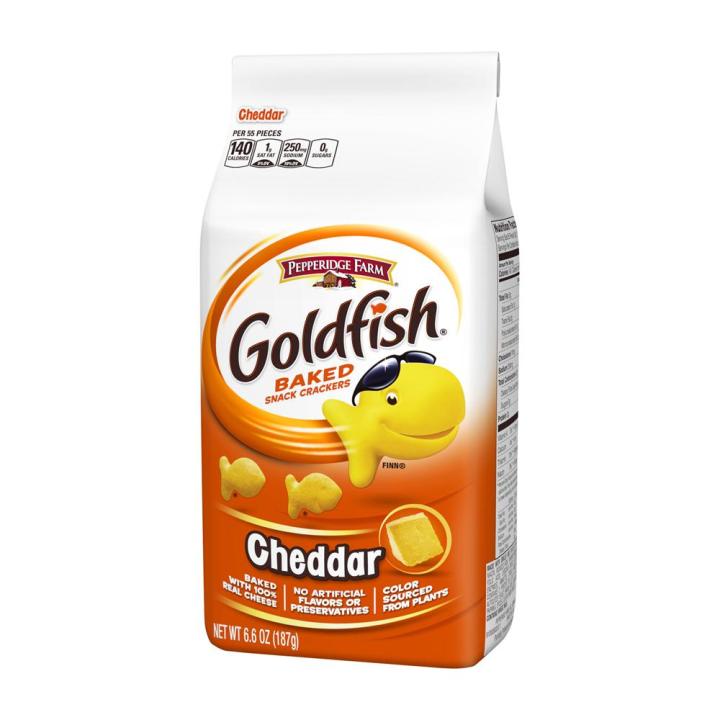 Pepperidge Farm Goldfish Baked Snack Crackers Cheddar 6.6oz / 187g | Lazada Malaysia
