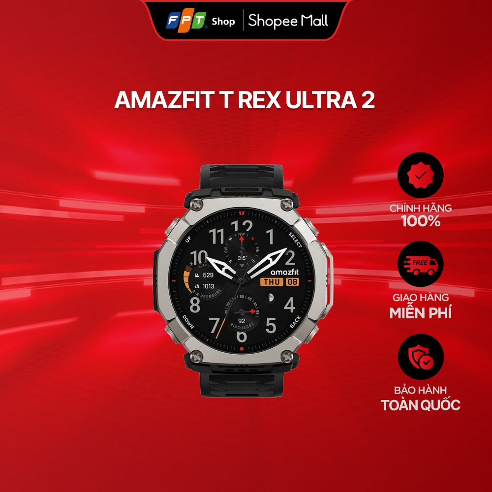 Đồng hồ thông minh Amazfit T-Rex Ultra 2 | Shopee Việt Nam