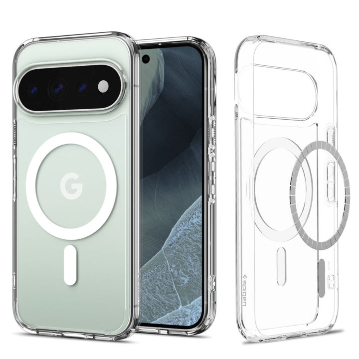 SPIGEN Case for Pixel 11 Series [Ultra Hybrid MagFit] Dual Layer Case with Embedded Magnet for a Stronger MagSafe Hold / Pixel 11 Series Case / Pixel 11 Series Casing