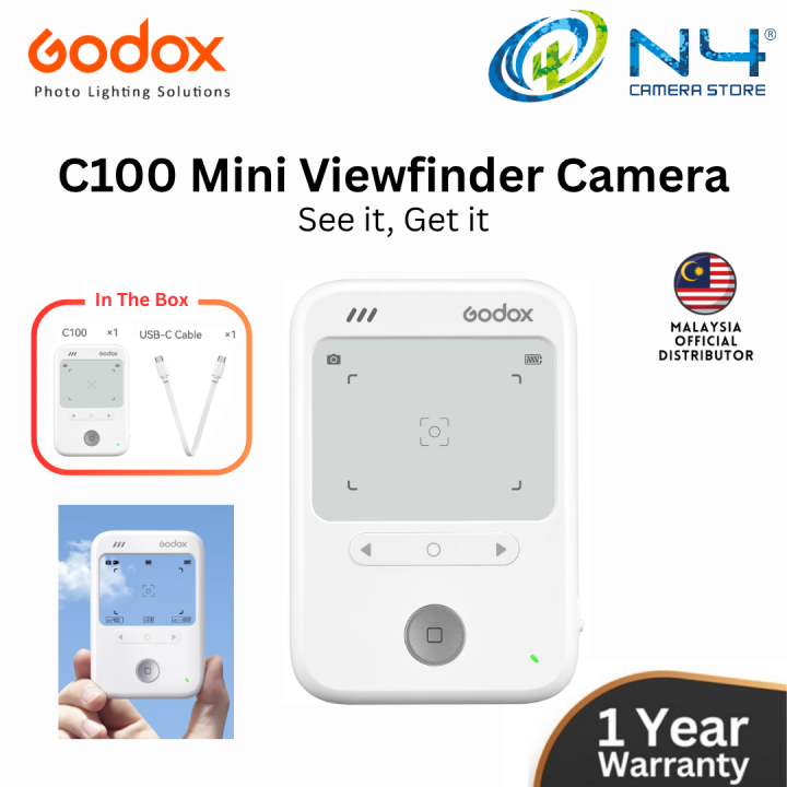 Godox C100 Transparent Viewfinder Camera C100 Light Meter Camera
