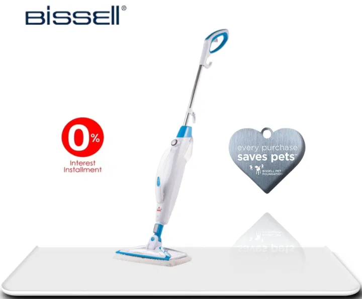 BISSELL PowerFresh® 2-IN-1 Multi Surface Sanitizing Steam Mop | Lazada Malaysia