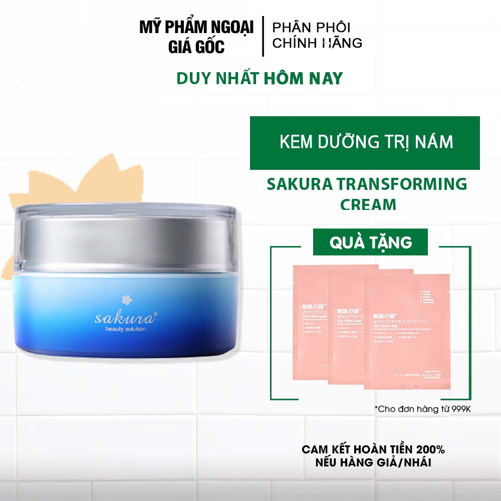 Kem dưỡng dành cho da nám Sakura Transforming Cream 30g
