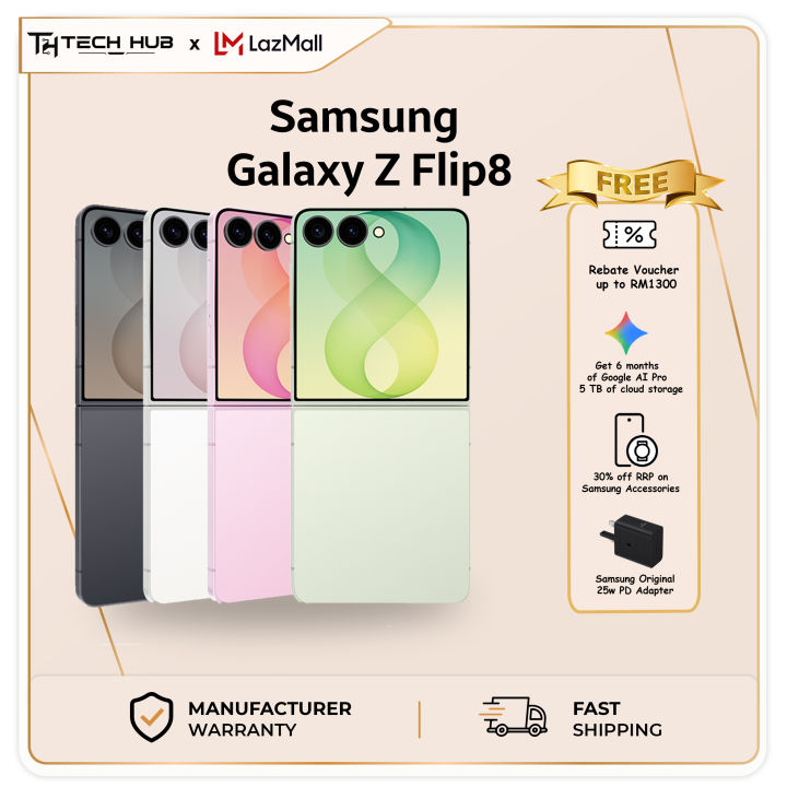 [Pre-order] Samsung Galaxy Z Flip8 (12+256GB/512GB)