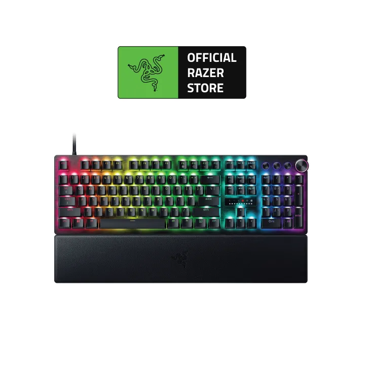 Razer Huntsman V3 Pro 8KHz Esports Gaming Keyboard | Analog Optical Switches Gen 2 | 8000 Hz Polling Snap Tap | Lazada Malaysia