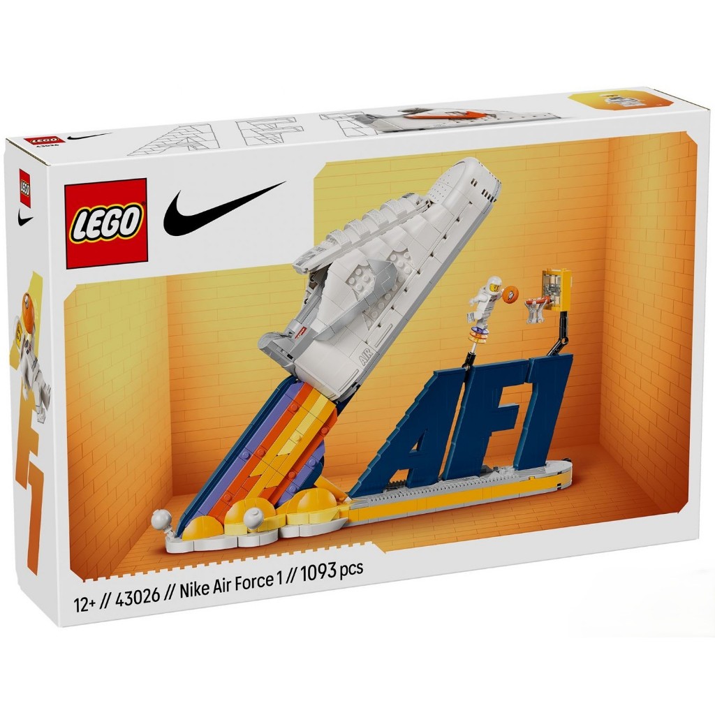 [Chair Ratio|High Screen 3050] LEGO LEGO 43026 Nike Air Force 1 Air Force No. 1 AF1 | Shopee Malaysia