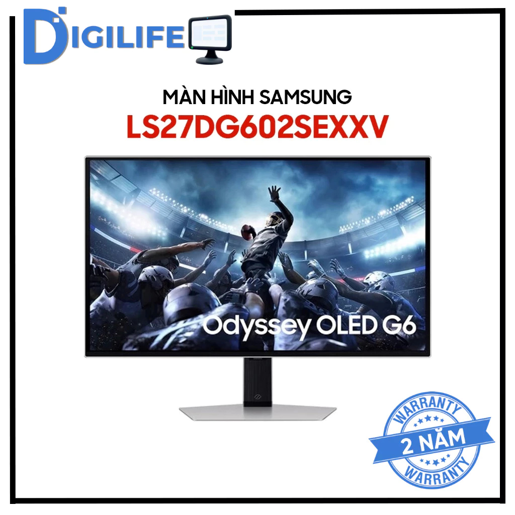 Màn Hình - Monitor Samsung Odyssey OLED G6 G60SD LS27DG602SEXXV 27 inch QHD OLED 360Hz - Chính Hãng | Shopee Việt Nam