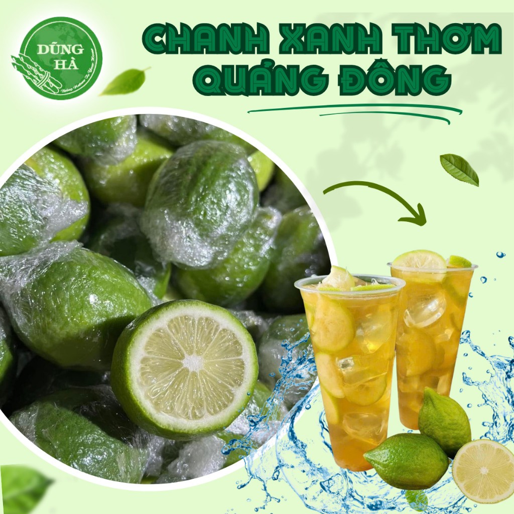 Chanh Xanh Quảng Đông Tươi - Chanh Nước Hoa - Chanh thơm làm trà chanh giã tay RẺ NHẤT hỏa tốc / Hà Nội | Shopee Việt Nam
