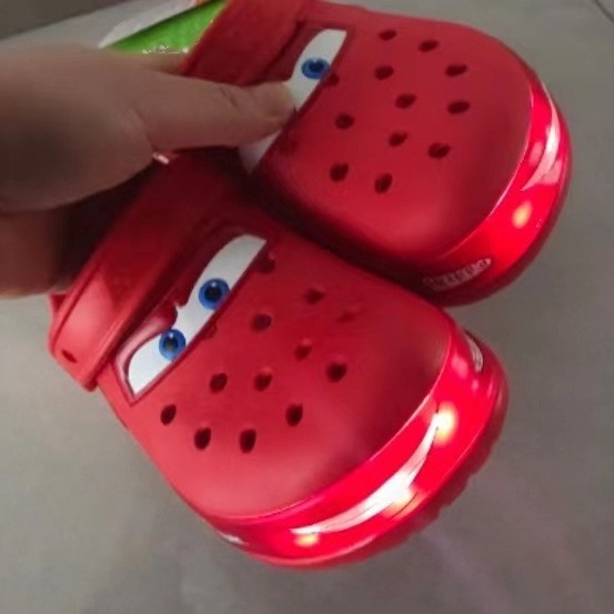 Crocs Classic Clog x Cars Lightning Mcqueen adult Sandals for men and women Unisex Couple 63AO | Shopee Malaysia